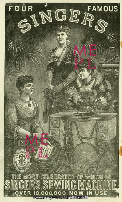 : Advert, Four Famous Singers : Advert, Four Famous Singers