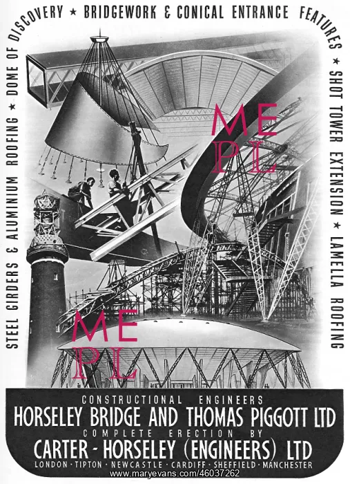 : Advert for Festival of Britain constructional engineers : Advert for Festival of Britain constructional engineers