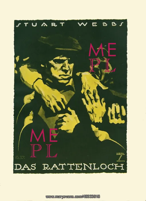 : Advertisement for the film Das Rattenloch : Advertisement for the film Das Rattenloch