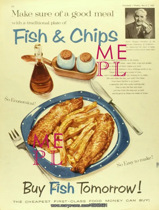  : Advertisement for fish