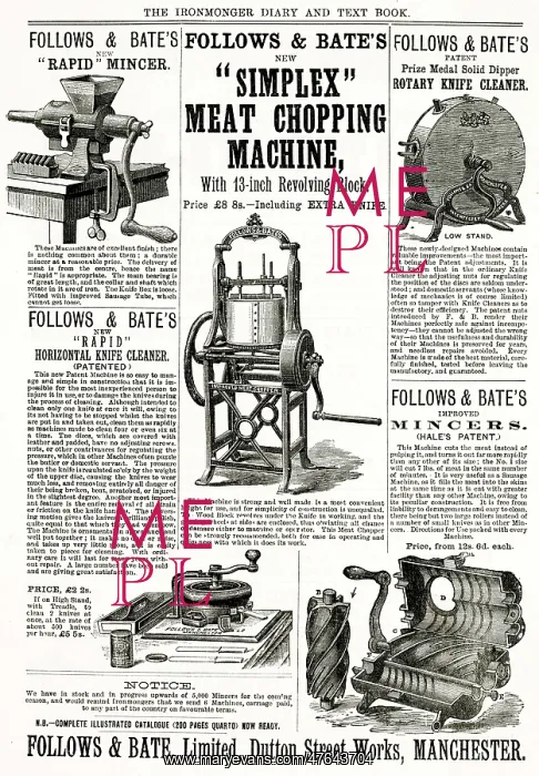 : Advert for Follows & Bate's winding machines 1900s : Advert for Follows & Bate's winding machines 1900s