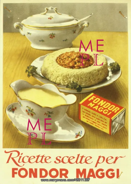 : Advertisement for Fondor Maggi : Advertisement for Fondor Maggi