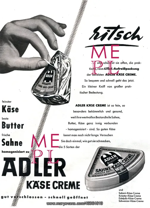 : advertising, food, Adler Cheese Creme : advertising, food, Adler Cheese Creme