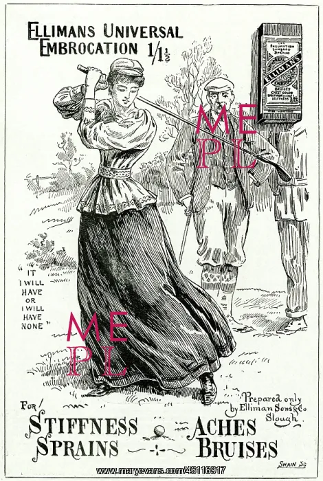 : Advert for for Elliman's Universal Embrocation 1894 : Advert for for Elliman's Universal Embrocation 1894