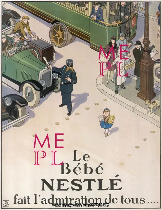 : Advert forbNestle's Milk 1929 : Advert forbNestle's Milk 1929