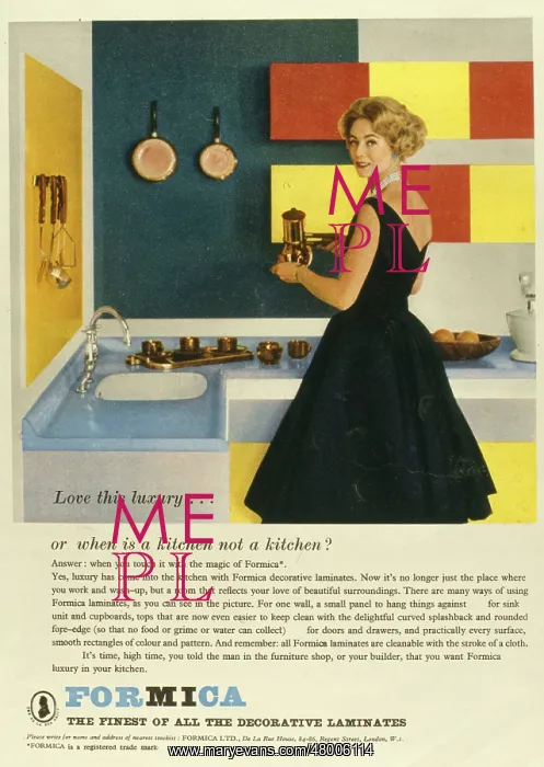 : Advertisement for Formica : Advertisement for Formica