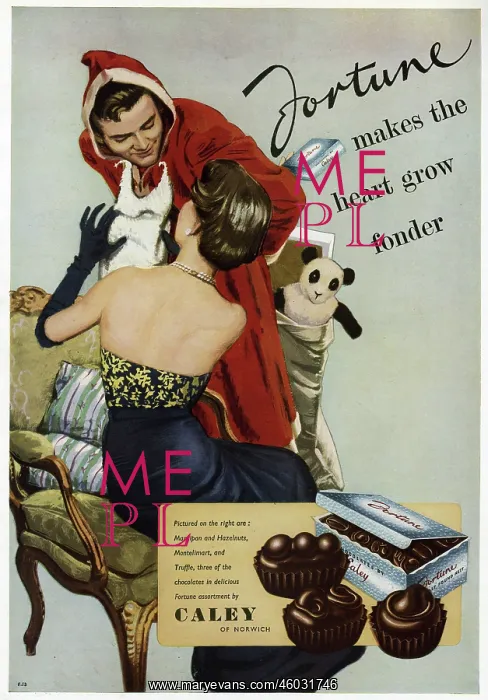 : Advert for Fortune chocolates : Advert for Fortune chocolates