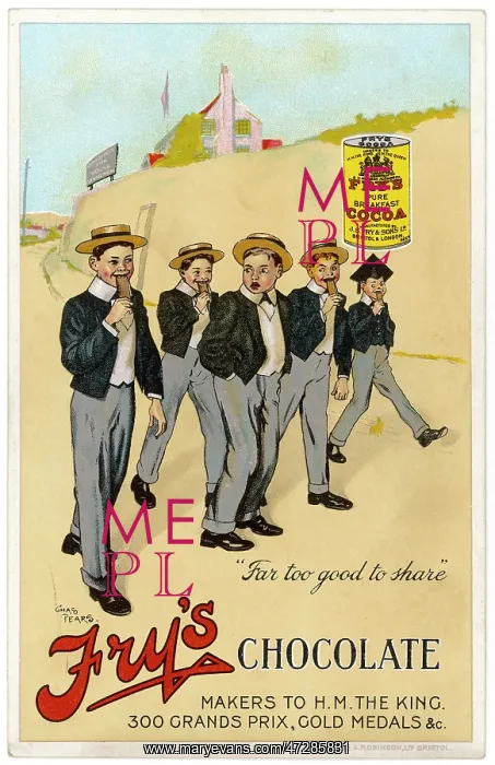 : Advertisement - Fry's Chocolate : Advertisement - Fry's Chocolate