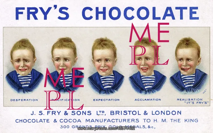 : Advertisement - Fry's Chocolate : Advertisement - Fry's Chocolate