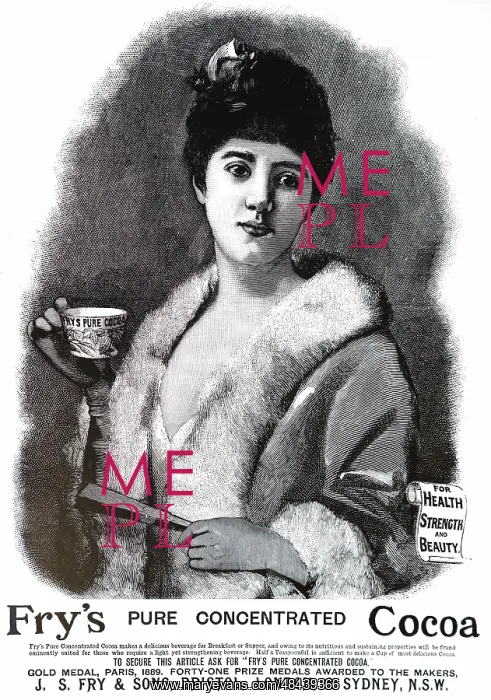  : An advertisement for Fry's cocoa