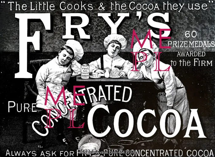  : An advertisement for Fry's cocoa