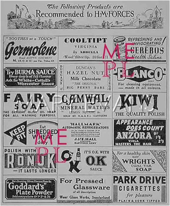 : ADVERT / FULL PAGE 1939 : ADVERT / FULL PAGE 1939
