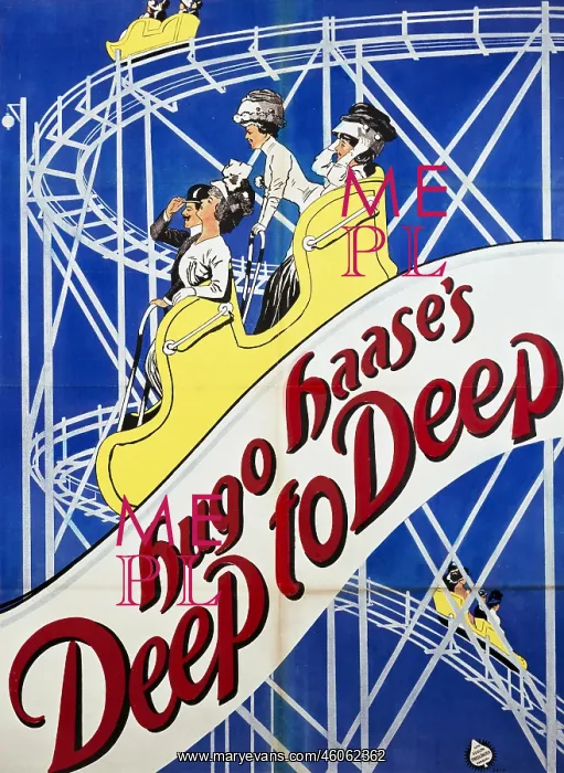: advertising, fun fair, poster Hugo Haase`s Deep : advertising, fun fair, poster Hugo Haase`s Deep