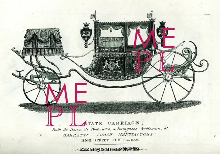 : Advert, Garratt's Coach Manufactory : Advert, Garratt's Coach Manufactory