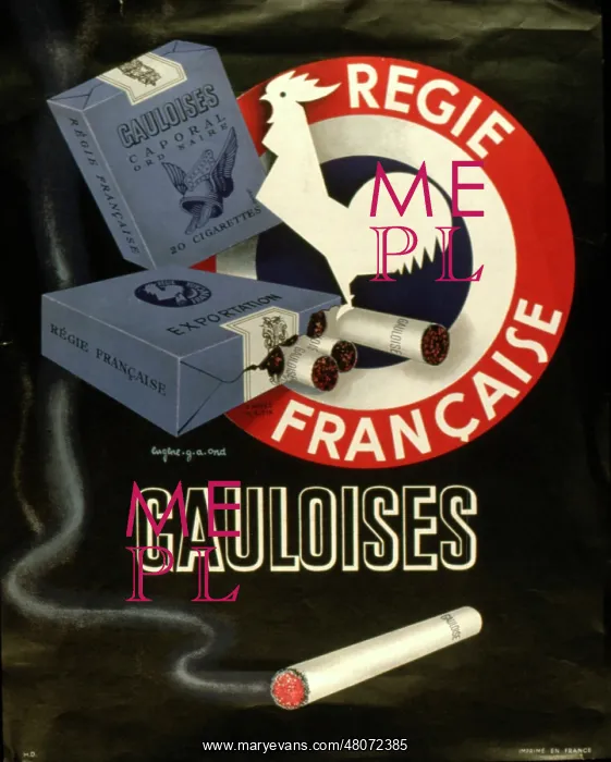  : Advertisement for Gauloises cigarettes