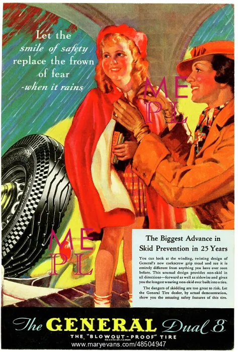: Advertisement, The General Dual 8 Tire : Advertisement, The General Dual 8 Tire