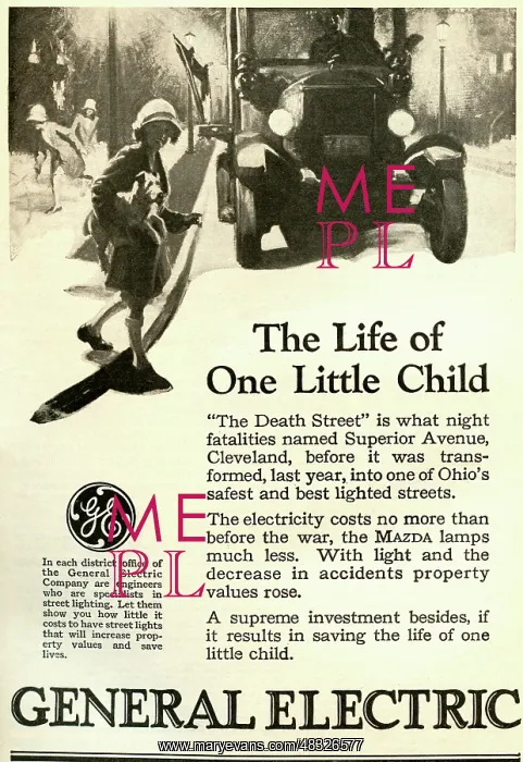 : Advert for General Electric : Advert for General Electric
