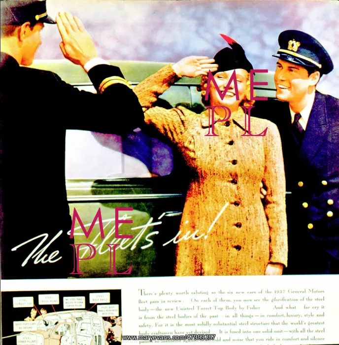 : Advertisement for General Motors : Advertisement for General Motors