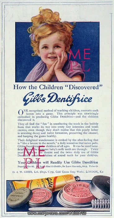  : ADVERT / GIBBS TOOTHPASTE