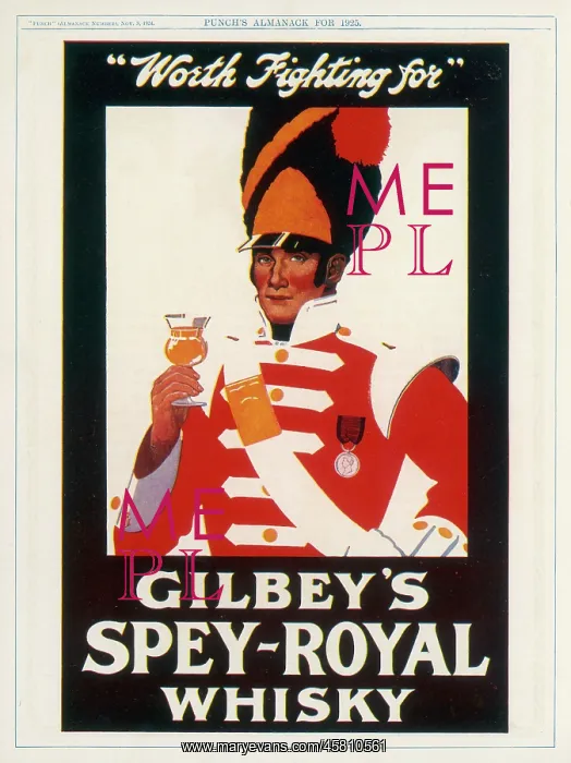  : ADVERT / GILBEY'S WHISKY