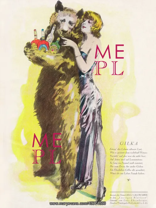  : Advertisement, Gilka liqueur