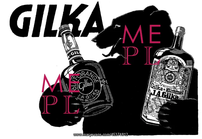  : Advertisement, Gilka liqueur