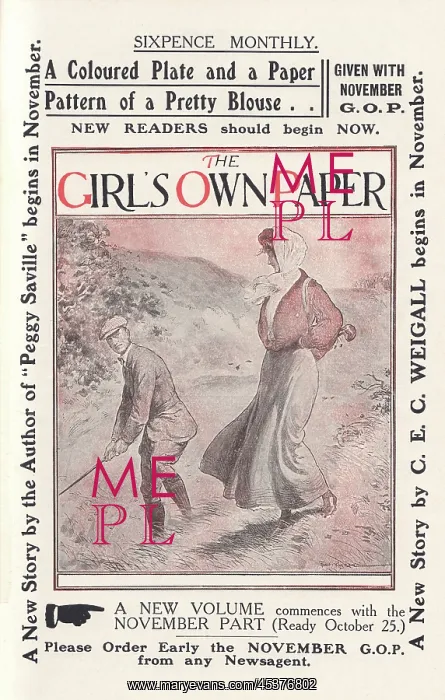 : Advertisement, The Girl's Own Paper : Advertisement, The Girl's Own Paper
