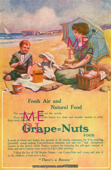  : ADVERT / GRAPE NUTS 1913