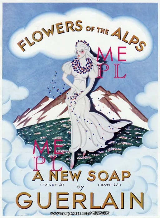 : Advert for Guerlain soap 1938 : Advert for Guerlain soap 1938