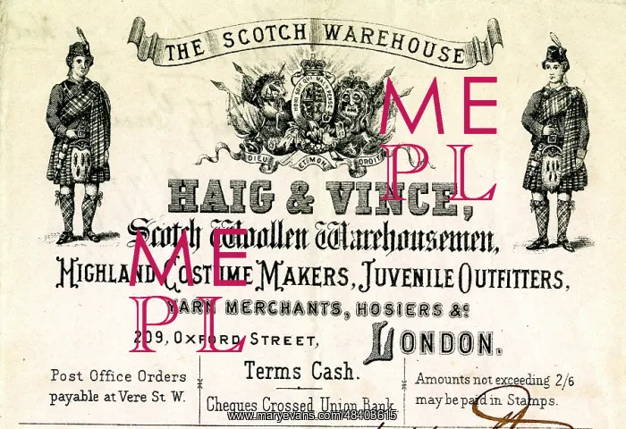 : Advert, Haig & Vince, The Scotch Warehouse : Advert, Haig & Vince, The Scotch Warehouse