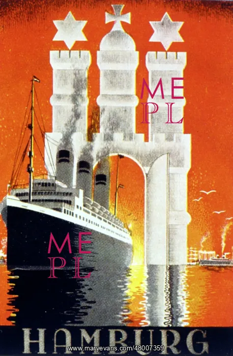 : Advertisement for Hamburg Cruises : Advertisement for Hamburg Cruises