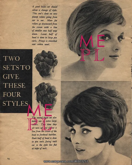 : Advert for Helena Rubenstein hair rollers : Advert for Helena Rubenstein hair rollers