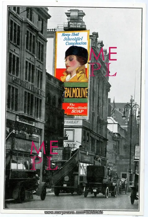 : Advertisement in High Street, Bromley, Kent : Advertisement in High Street, Bromley, Kent