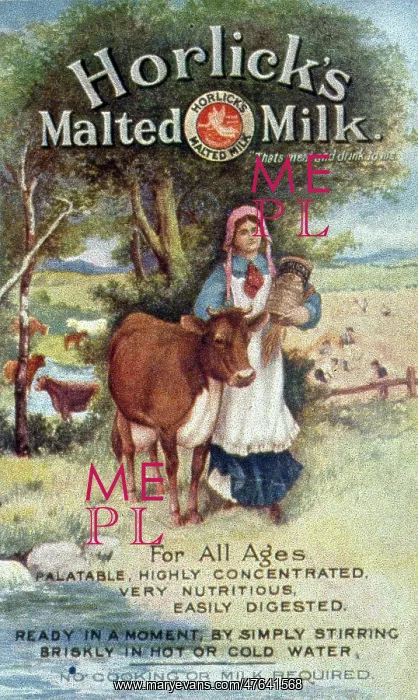: Advertisement for Horlick's Malted Milk : Advertisement for Horlick's Malted Milk
