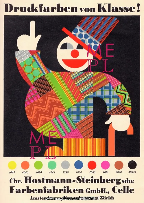 : Advertisement for Hostmann-Steinberg inks : Advertisement for Hostmann-Steinberg inks