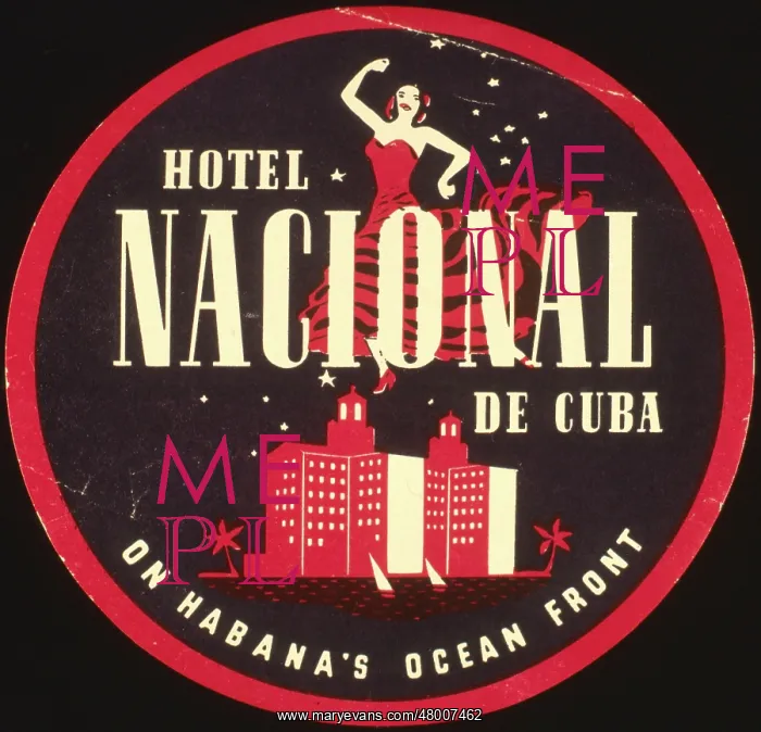: Advertisement for Hotel Nacional de Cuba : Advertisement for Hotel Nacional de Cuba