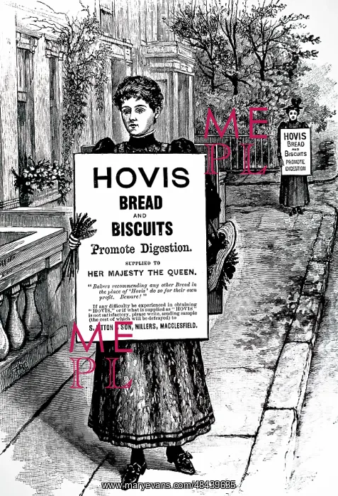  : An advertisement for Hovis bread