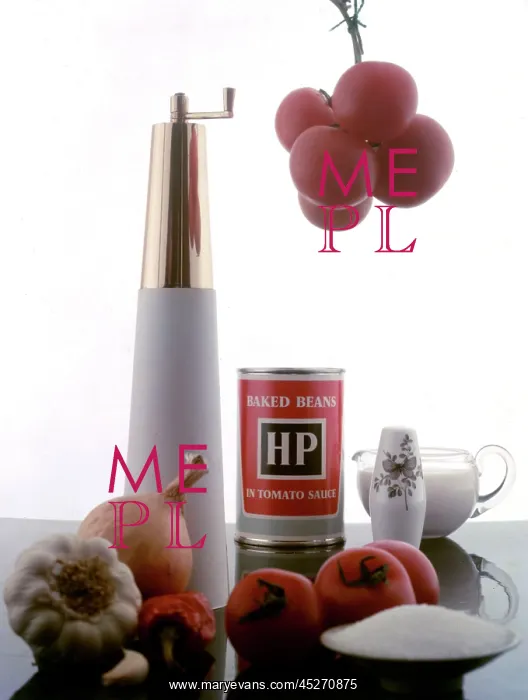 : Advertisement for HP Baked Beans : Advertisement for HP Baked Beans