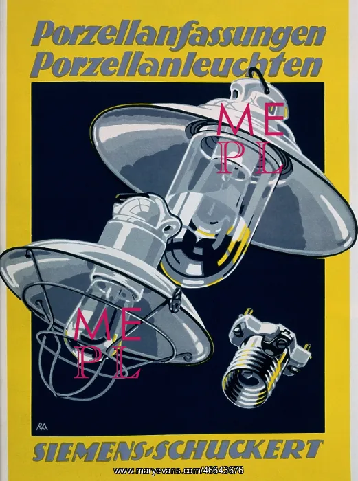: advertising, industry, Siemens - Schuckert, advertising : advertising, industry, Siemens - Schuckert, advertising