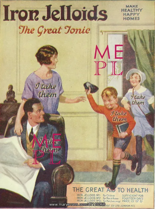 : Advertisement for Iron Jelloids : Advertisement for Iron Jelloids