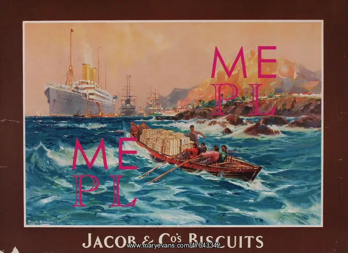 : Advertisement for Jacob & Co Biscuits : Advertisement for Jacob & Co Biscuits