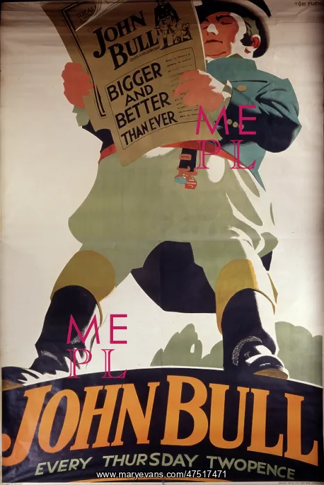 : Advertisement for John Bull Magazine : Advertisement for John Bull Magazine