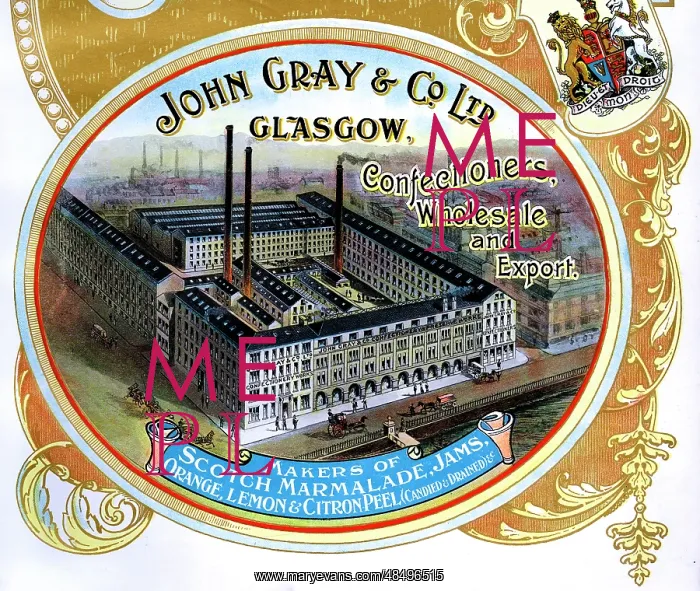 : Advert, John Gray & Co Ltd, Marmalade and Jam, Glasgow : Advert, John Gray & Co Ltd, Marmalade and Jam, Glasgow