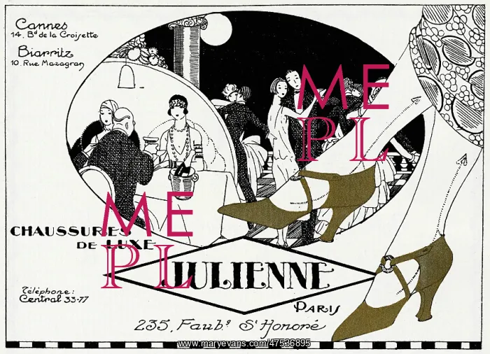 : Advertisement for Julienne luxury shoes : Advertisement for Julienne luxury shoes