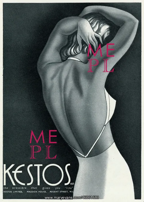 : Advert for Kestos lingerie 1940 : Advert for Kestos lingerie 1940