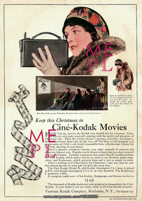  : Advert for Kodak movies