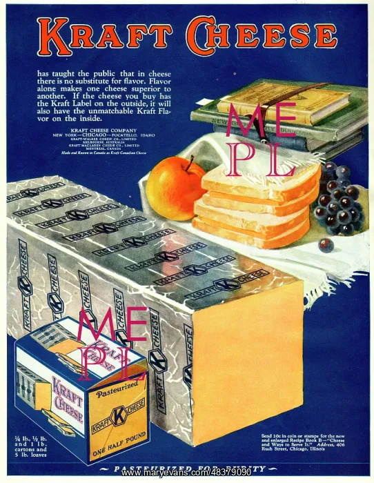  : Advert, Kraft Cheese