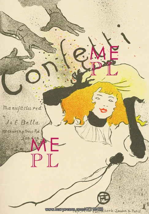 : Advert - Lautrec Confetti : Advert - Lautrec Confetti