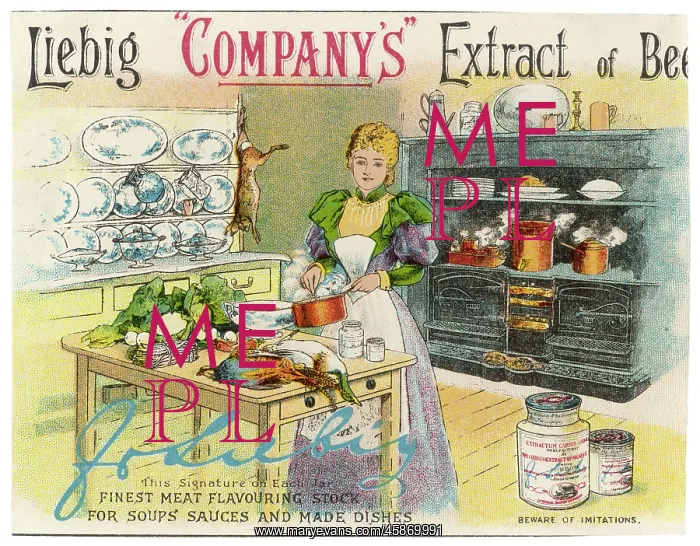  : ADVERT / LIEBIG BEEF CARD