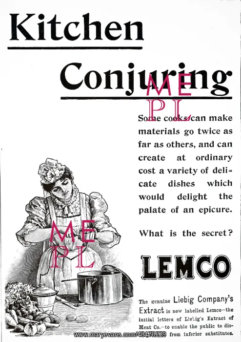 : An advertisement for Liebig Meat Extracts : An advertisement for Liebig Meat Extracts
